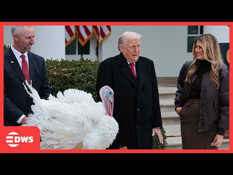 Must-Watch: Full Thanksgiving Turkey Ceremony with President Donald Trump & Melania | AC15