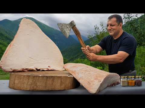 Cooked The Juiciest Camel Hump! Egypt Recipe from 3000 BC🐫