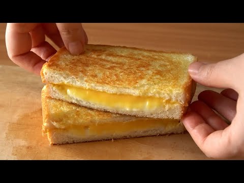 치즈 가득!! 그릴드 치즈토스트 Full of cheese! Grilled cheese toast