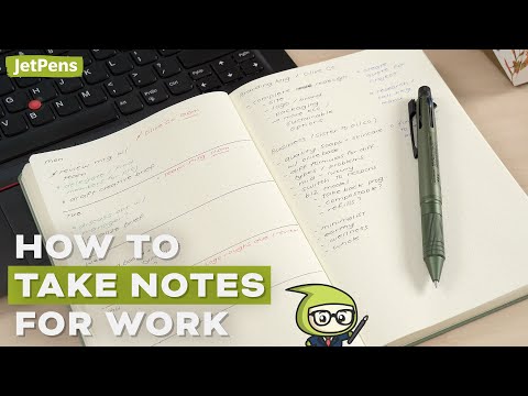 Note-taking for Working Professionals 👩‍💻 3 Strategies and Tips