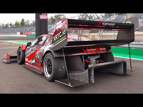 Onboard the 1400whp Audi R8 1:1 Time Attack MONSTER feat. brutal Twin Turbo V10 sounds!
