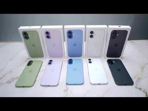 iPhone 17 in Colors: Sage, Lavender, Mist Blue, Black & White!
