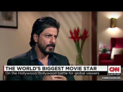 SRK Interview at CNN with Fareed Zakaria 2015 | Shah Rukh Khan