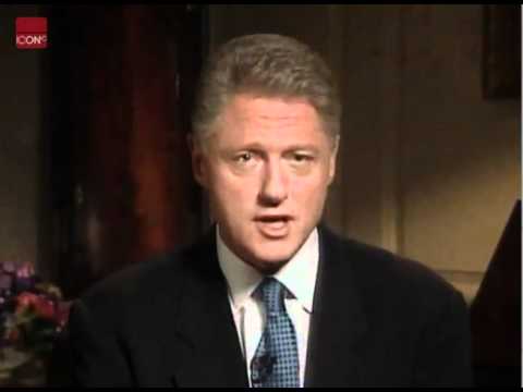 Bill Clinton admits to having inappropriate relationship with Monica Lewinsky