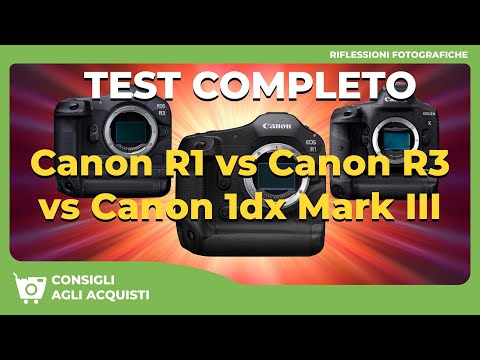Canon R1 vs R3 vs 1DX Mark III: Qual è la Migliore? Test Completo!