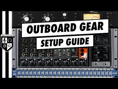 How To Use Outboard Gear With A DAW | Patchbay Setup & Signal Flow