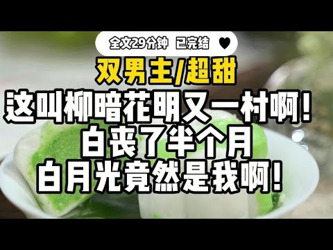 #双男主 【超甜】白月光竟然是我？这叫柳暗花明又一村啊! 白丧了半个月