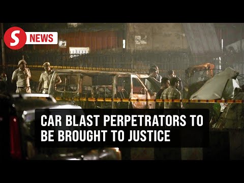 Modi vows 'not to spare' those behind Delhi car blast