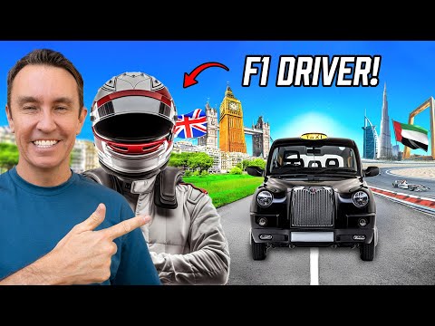 I DROVE ACROSS THE WORLD TO TAKE A F1 DRIVER TO WORK