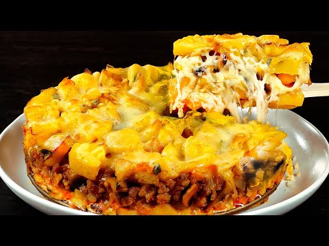 Das Geheimnis eines Familienrezepte. Sie Kartoffeln haben, ist ein leckeres Abendessen garantiert