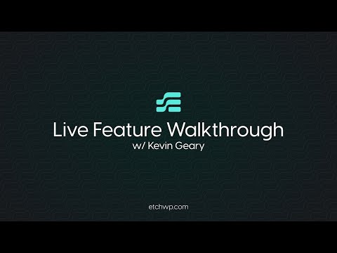 Etch Live: September 2025 — Feature Demos, Q&A, and More!