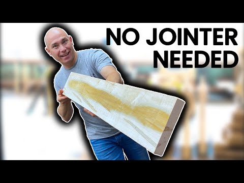 5 Ways to Joint Boards Without A Jointer | Woodworking Tip