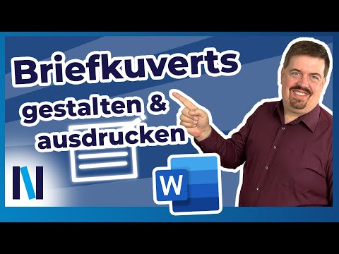 Word: How to label and print envelopes super easily!