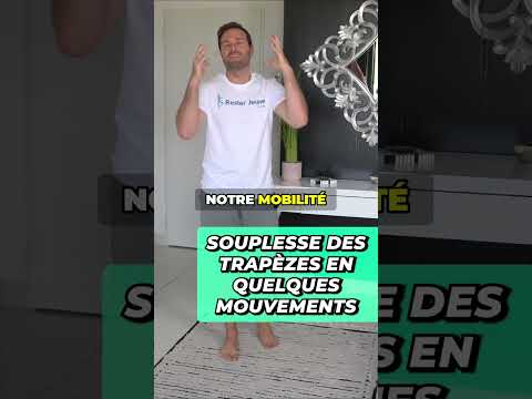 Tensions dans la nuque ou les trapèzes ? 💆 Ce geste va vous soulager #nuquetendue #trapèzes