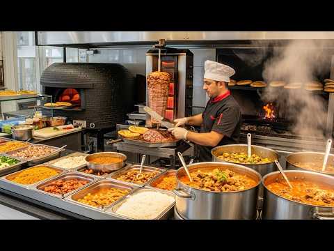 One Kitchen, Endless Food! Inside a Massive Turkish Restaurant