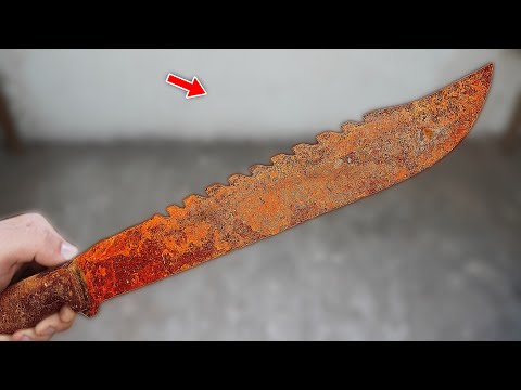 Restoration Rare Very Rusted Survival Machete