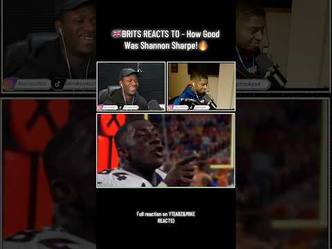 🇬🇧BRITS REACTS TO - How Good Was Shannon Sharpe?🤔 #shannonsharpe #nfl