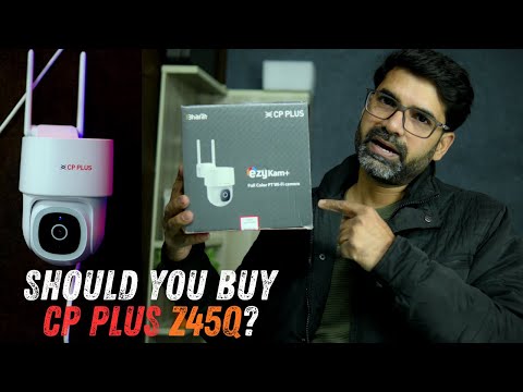 CP Plus Z45Q WiFi Camera Full Review 🔥 Live Demo + Night Vision Test | Should You Buy?