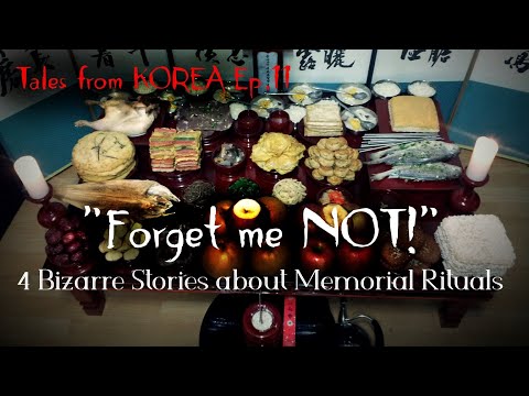 4 Bizarre Stories about Memorial Rituals (제사 Jesa) - Tales from Korea Ep.11
