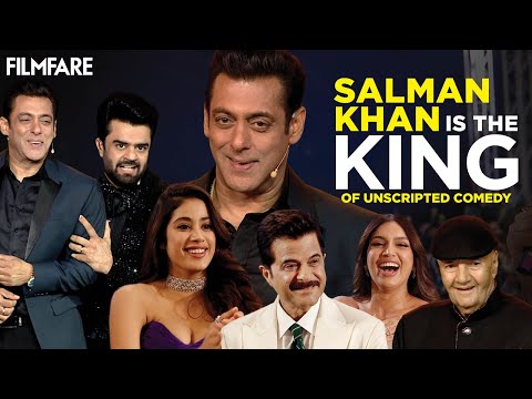 Salman Khan and Maniesh Paul’s Unscripted Comedy Steals the Show at 68th Filmfare Awards