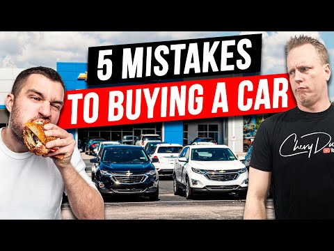 5 mistakes you make when car shopping. How to Buy A Car tips