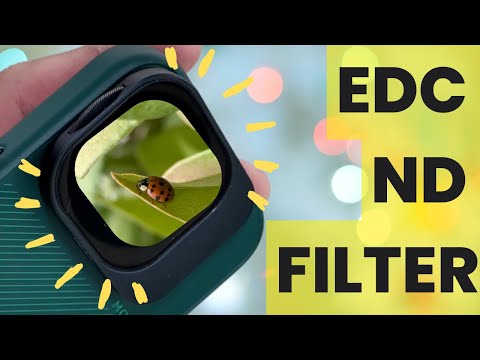 Moment QuickLock VND 2-7 Filter + iPhone 16 Pro — part of my EDC