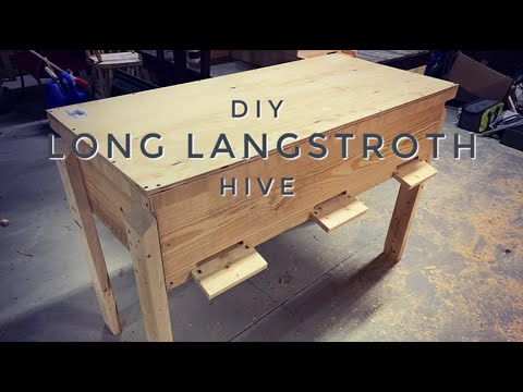 DIY Long Langstroth Hive Build
