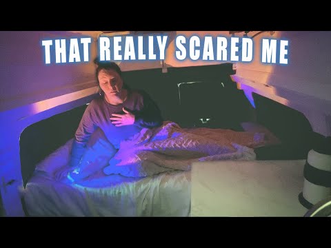 My First Night Sleeping in the Van Again Wasn't What I Expected 😩 | Living in the Van