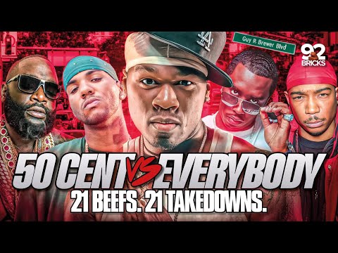 50 Cent vs Everybody: 21 Beefs. 21 Takedowns.