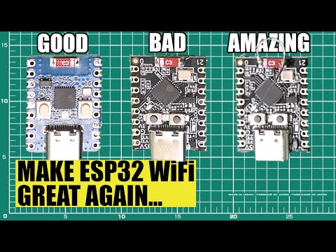 TRIPLE the WiFI RANGE of your ESP32 C3 using ONE wire! #esp32