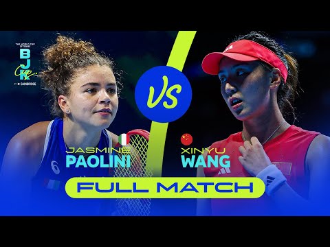 Jasmine Paolini (ITA) v Wang Xinyu (CHN) | 2025 Billie Jean King Cup Finals | FULL MATCH