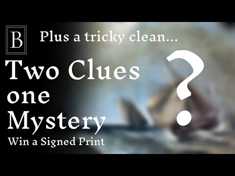 Two Clues one Mystery - where is this ? - plus a tricky clean