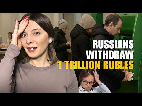 BANKING PANIC IN RUSSIA: RUSSIANS WITHDRAW 1 TRILLION RUBLES Vlog 1193: War in Ukraine