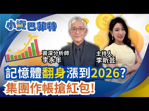 複製"航運股"? 李永年曝"記憶體"將飆到2026年!"鴻海"入列? 搶賺年底紅包 集團股作帳這樣布局..｜94要賺錢 李昕芸feat.李永年