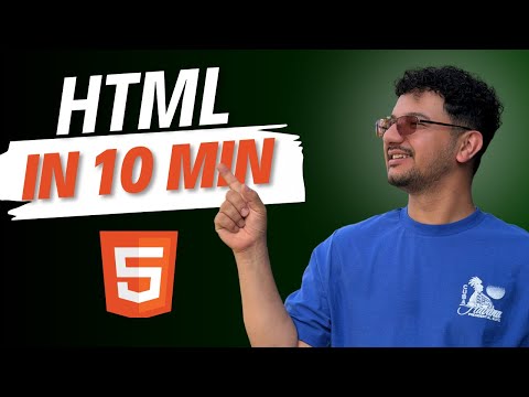 HTML Tutorial for Beginners (2025) — Learn HTML and Build Your First Webpage Step-by-Step