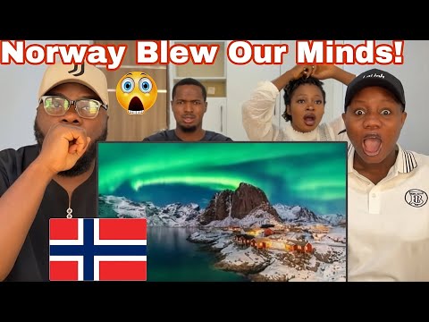 Foreigners Reaction TO TOP 10 PLACES TO VISIT IN NORWAY | NORWAY REACTION