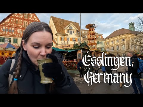 The cutest medieval Christmas Market! | Esslingen, Germany