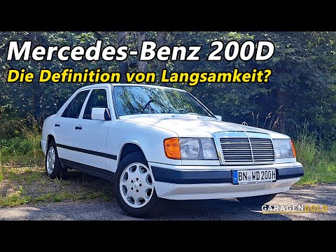 Mercedes-Benz 200D (W124): Nur 72 PS! Reicht das heute noch aus? | Rückwärtsgang | Garagengold