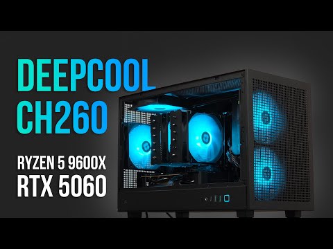 Deepcool CH260 Micro ATX FHD Gaiming Build | Ryzen 5 9600X | RTX 5060