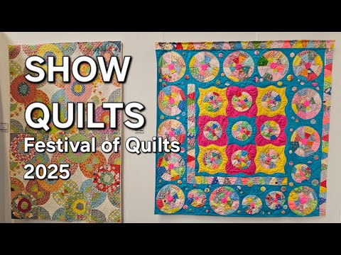 COMPETITION QUILTS AT Festival of Quilts!!