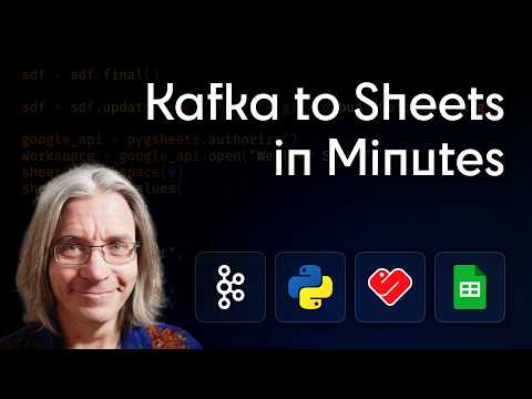 From Kafka to a Spreadsheet - A Step by Step Python Tutorial