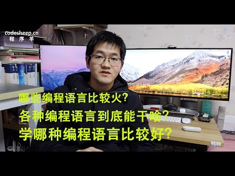 到底该学哪种编程语言？哪些编程语言比较火？各种编程语言到底能干啥？