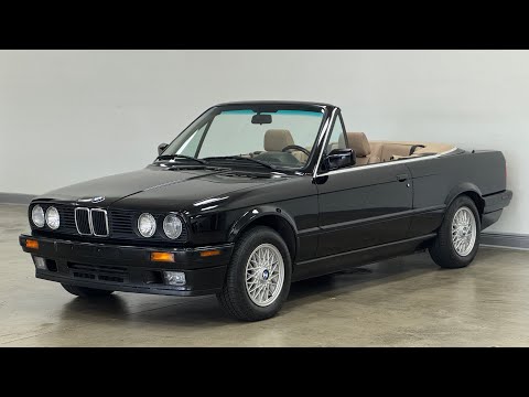 1992 BMW 325i convertible walk around video ￼