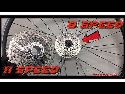 Swapping 8 Speed Cassette To An 11 Speed Cassette?