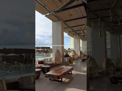 I stayed at the Hyatt Vivid Grand Island in Cancún Mexico & here’s how it went🌊🏩🍋‍🟩🍸 #hoteltour