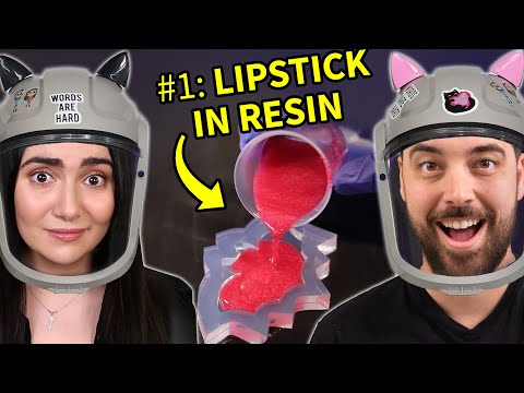 Testing 8 Makeups to Color Resin (Extended Cut feat. Safiya Nygaard)