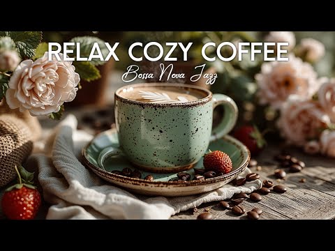 Cozy Bossa Nova Jazz for Relaxing Coffee Shop Vibes | Smooth Instrumental Chill 🎷☕️