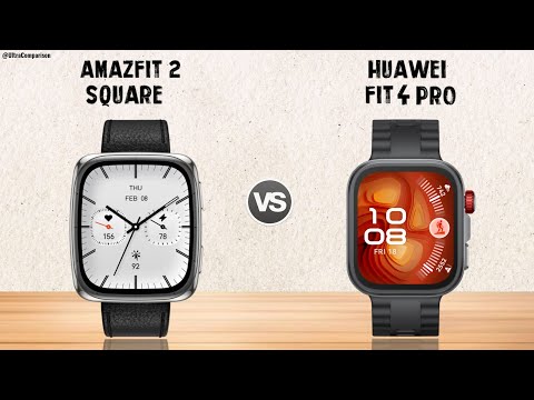 Amazfit Active 2 Square vs Huawei Watch Fit 4 Pro || Full Comparison