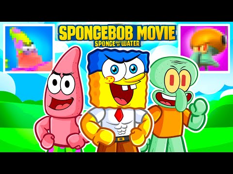 Playing Roblox As Our SPONGEBOB 2 MOVIE AVATARS...