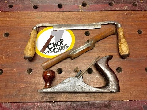 Drawknife, Plane, and Spokeshave Tool Training featuring Wood By Wright